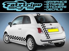 6m CHECKER CAR GRAPHICS