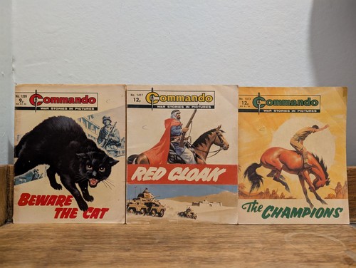 Vintage 1970s commando - 3x,