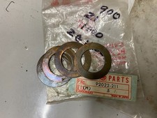 KAWASAKI NOS GEARBOX THRUST WASHERS (4) Z1 Z1300 Z1100 Z1000 Z900 ZG Voyager