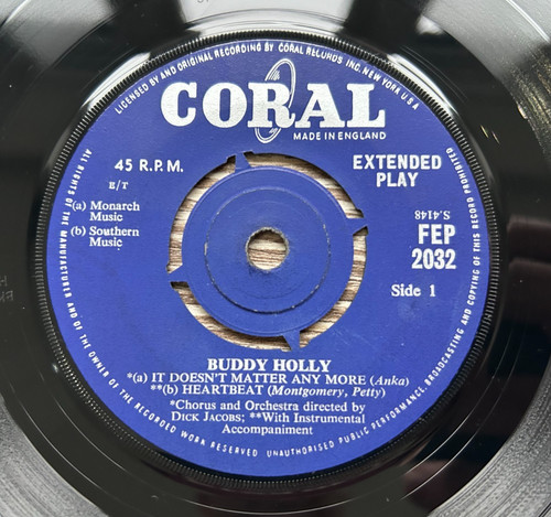 Buddy holly - holly, 7"