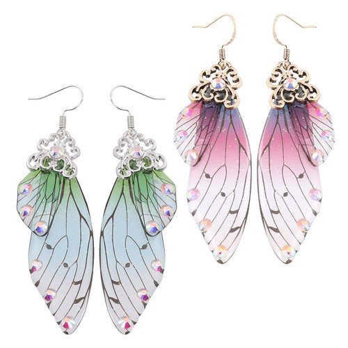 Pairs mint green earrings - 2,