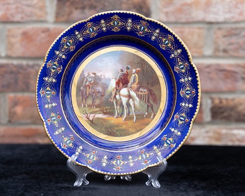 Finely painted sevres style - sevres,