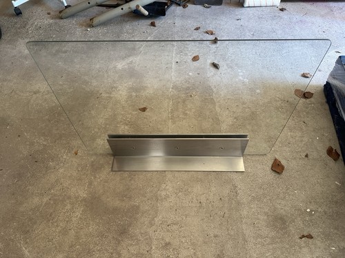 Frameless glass fire - glass,