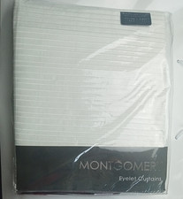 Rib Plain Eyelet Off White