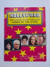 Hollywood Map & Guide To The Fabulous Homes Of The Stars, 1985, JMB Publications