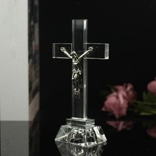 Christianity crystal crucifix - crystal,