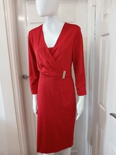 Michaela Louisa Ladies Red Dress Size UK14