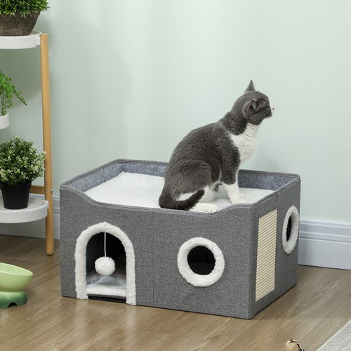 Large cat house for indoor - house,