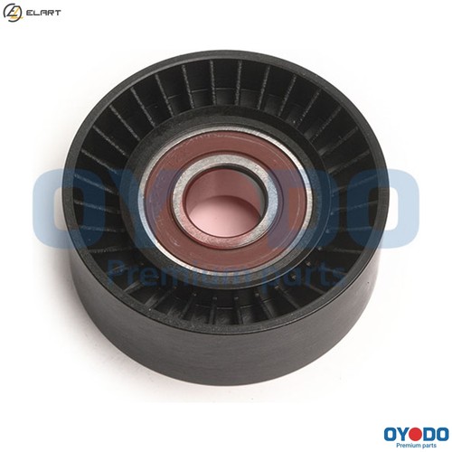 Tensioner pulley vribbed - vribbed, belt