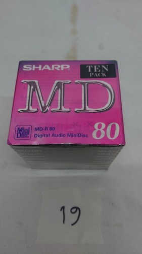 Sharp minidisc new - sharp,