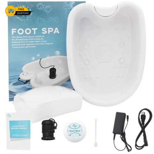 Ionic detox foot bath massage - bath,