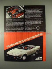 1979 Triumph TR7 Car Ad -
