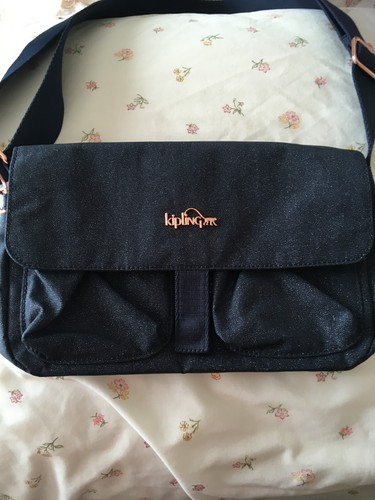 Small kipling navy glitter - kipling,