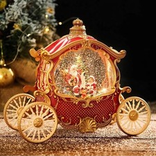 Christmas Carriage Snow Globe