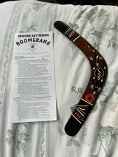 Australian wooden boomerang - australian,