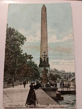 Cleopatra's Needle, Thames Embankment postcard