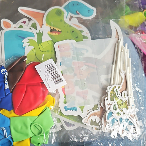 Dinosaur party photo booth - party,