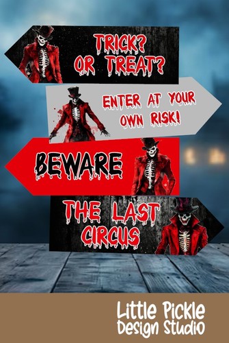 Circus halloween carnival - halloween,