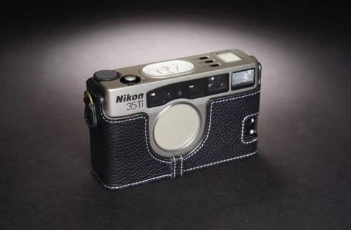 Nikon 35ti leather - leather, case