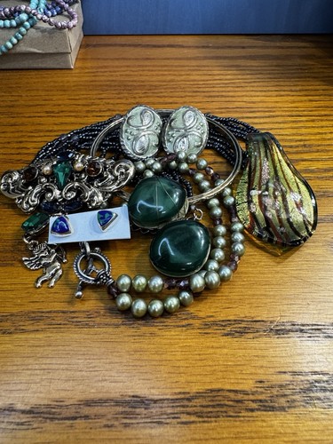 Lot green themed - of, &