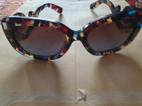 Prada sunglasses baroque swirl - sunglasses,