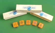 Vintage Bakelite Poker Dice -