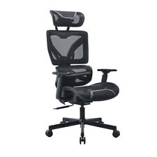 ADX Ergonomic X 24 Gaming Chair Black Grey PC Console Adjustable Arms Back Seat3
