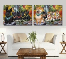 Scenic Waterfall canvas Wall