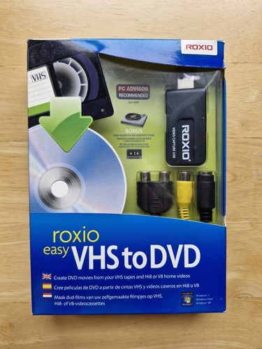 Roxio easy vhs dvd transfer - easy,