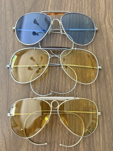 Lot prs vintage aviator - 3,