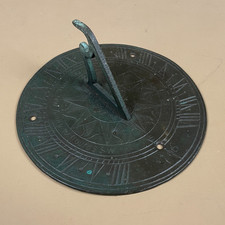 Antique Brass Gold Sun Dial