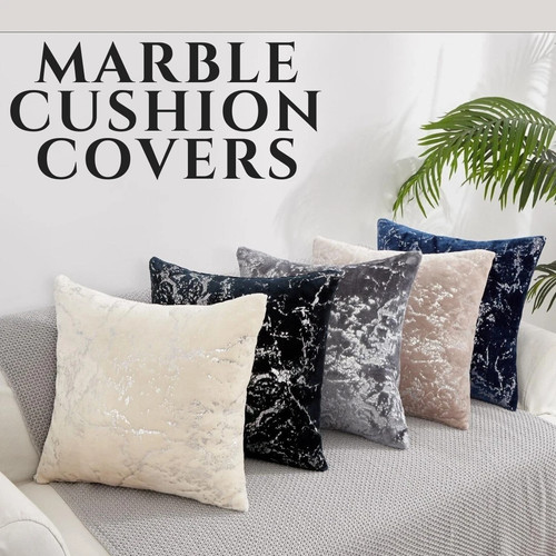 Luxury marble cushion covers - cushion,