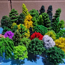 N TT HO OO Gauge Trees Set 28