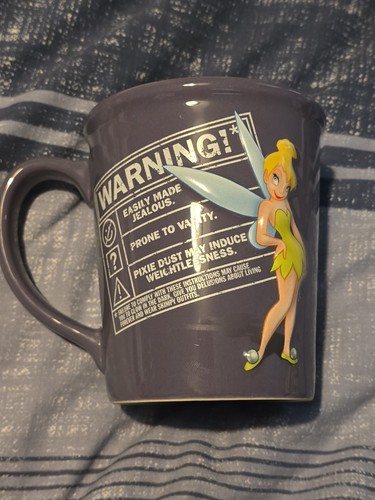 Disney tinkerbell warning mug - tinkerbell,