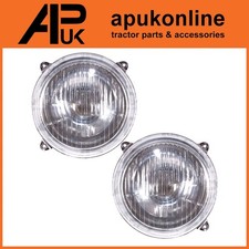 2x Head Light Lamp Set Left Right for Massey Ferguson 100 200 500 600 Tractor