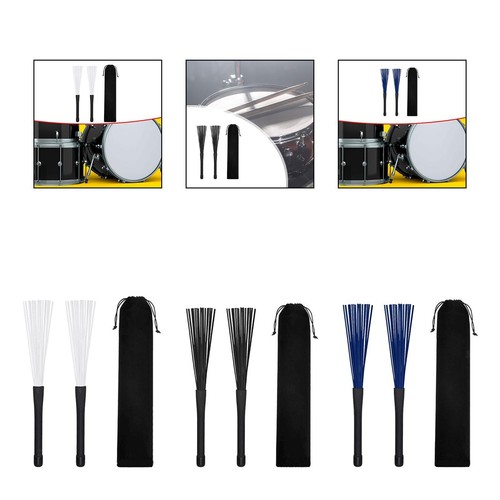Drum brushes retractable nylon - brushes,