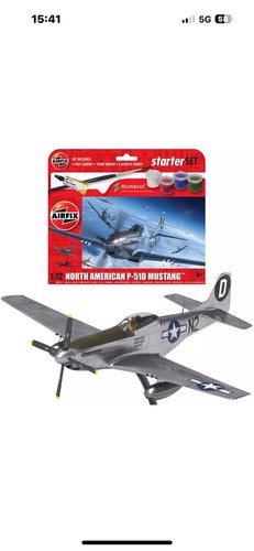 Airfix starter kit mustang - starter,