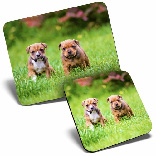 Mouse mat coaster set - mouse,