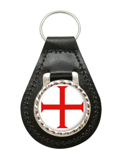 Knights templar cross leather - knights,