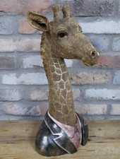 Giraffe Bust Figurine