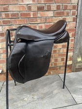 Symonds Saddle Havana brown 17” 