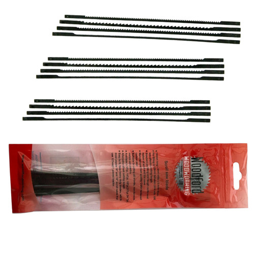 12pcs carbon steel scroll saw - carbon,