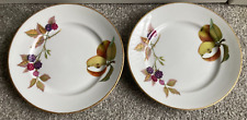 Royal Worcester Evesham Gold Dinnerware Dinner Plates Side Plates -You Choose