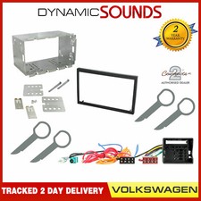 Car Double Din Fascia / Wiring / Removal Keys for VW Polo 9N3 2005-2009