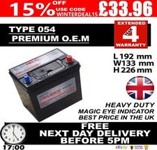 054 Platin 40AH Car Battery