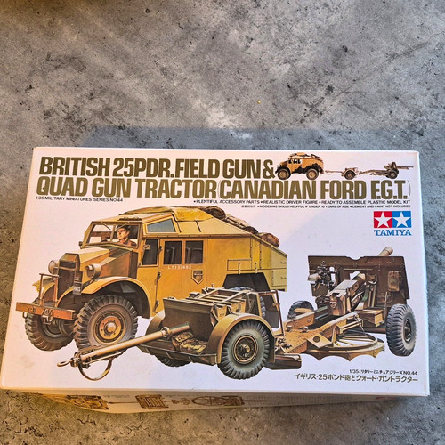 Tamiya british 25pdr - tamiya,