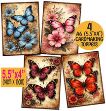Vintage Butterflies Card