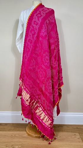 Pink premium pure gajji silk - premium,