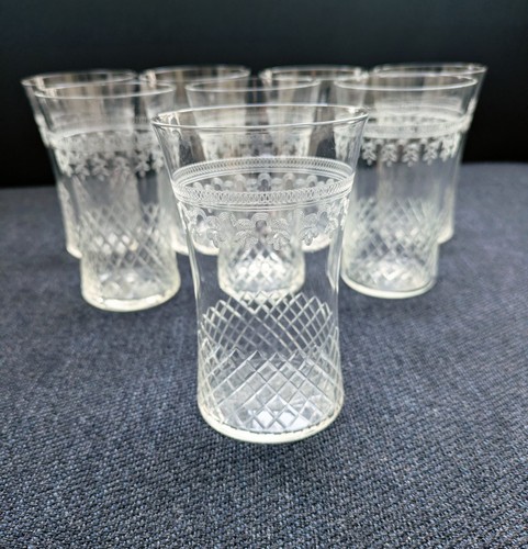 Pall mall glass tumblers - 8, x