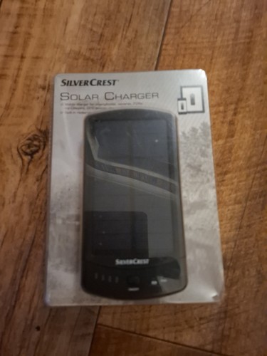 Silver crest solar charger - crest,